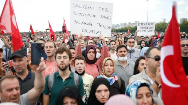 Aşı karşıtlarından Ankara'da yeni miting!