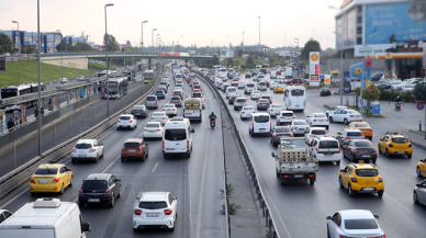 İstanbul'da sabah saatlerinde trafik yoğunluğu yüzde 58'i gördü