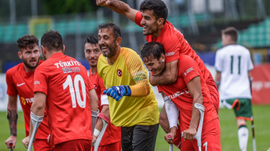 Muharrem Kasapoğlu'ndan Ampute Futbol Milli Takımı'na tebrik mesajı!