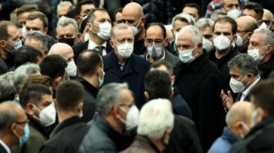 Cumhurbaşkanı Erdoğan, iş insanı Ahmet Gür’ün cenaze törenine katıldı