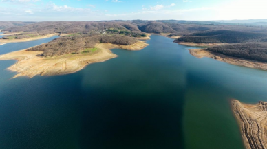 İstanbul'un barajlarındaki doluluk oranı yüzde 47,7 seviyesinde