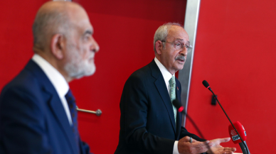 Kılıçdaroğlu, Temel Karamollaoğlu'nu ağırladı