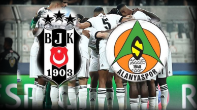 Beşiktaş-Alanyaspor maçı ilk 11'leri belli oldu