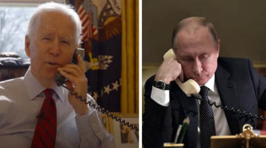 Biden ile Putin yarın telefon görüşmesi gerçekleştirecek