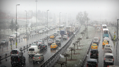 İstanbul'da kar yağışı etkili olmaya başladı