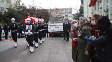 Şehit olan DSİ personeli son yolculuğuna uğurlandı