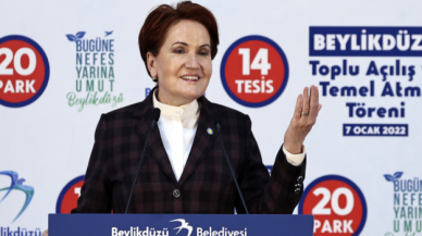 Akşener: Bu salonda emniyeti temsilen bir tek ben varım