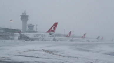 İstanbul Havalimanı'nda tüm uçuşlar durduruldu!