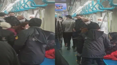 Marmaray’da maske tartışması: 2 kadın zorla indirildi