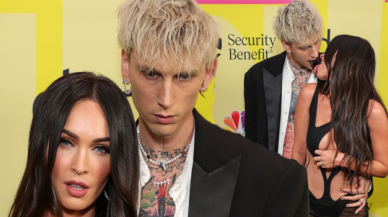 Meghan Fox ve Machine Gun Kelly, kanlarını içerek nişanlandı