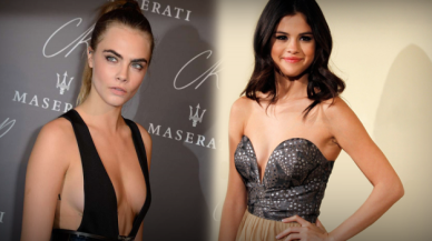 Selena Gomez ve Cara Delevingne'dan dövme dostluğu!