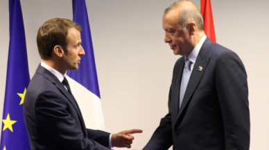 Cumhurbaşkanı Erdoğan, Fransa Cumhurbaşkanı Macron ile görüştü