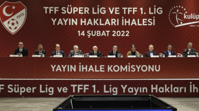 TFF'den yayın ihalesi açıklaması: 14 firmadan toplam 15 teklif