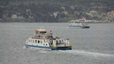 Çanakkale'de adalara yarınki feribot seferleri iptal