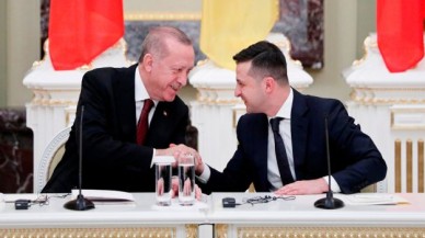 Cumhurbaşkanı Erdoğan, Ukrayna lideri Zelenski ile görüştü