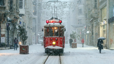 İstanbul'da yoğun kar yağışı uyarısı