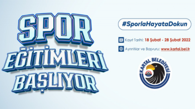 Kartal'da spor eğitimleri başlıyor