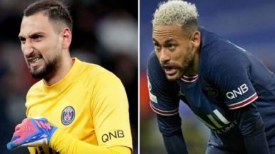 PSG karıştı; Neymar ile Donnarumma birbirine girdi