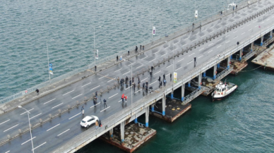 Unkapanı Köprüsü tekrar ayrıldı, trafik durduruldu!