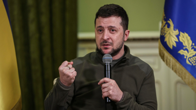 Zelenskiy: "Düşman, Kieve ancak hepimizi yok etmesi halinde girebilir"