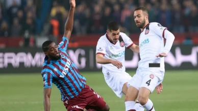 Lider Trabzonspor, evinde Fatih Karagümrük'e puan kaybetti