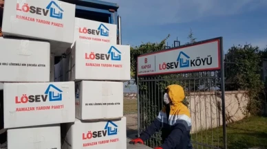 LÖSEV'den lösemili çocuklara ramazan ihtiyaç kolileri