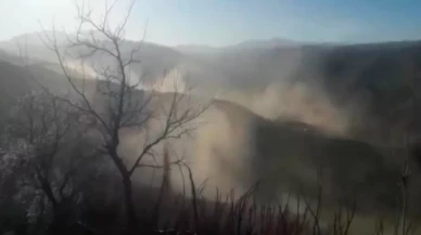 Malatya'daki depremden sonra oluşan toz bulutunun nedenini açıklandı