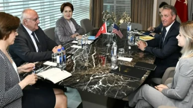 Akşener, ABD Büyükelçisi Flake'i kabul etti