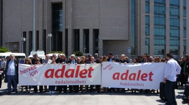 Avukatlardan Çağlayan Adliyesi'nde 'Adalet Nöbeti'