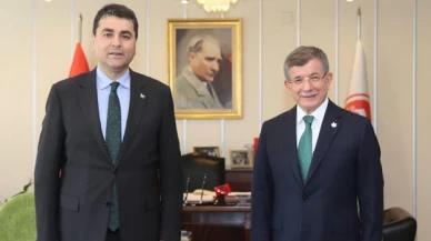 Gültekin Uysal’a Ahmet Davutoğlu’ndan ziyaret