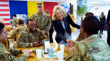 Jill Biden'dan Ukrayna'ya ziyaret