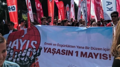 Maltepe'deki 1 Mayıs kutlamaları