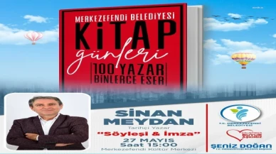 Merkezefendi'de kitap günleri başlıyor