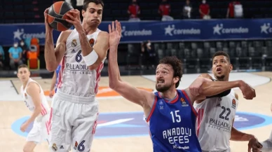 Real Madrid, finalde Anadolu Efes'in rakibi oldu