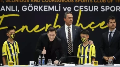 Fenerbahçe Başkanı Ali Koç, Mesut Özil'le bir araya geldi