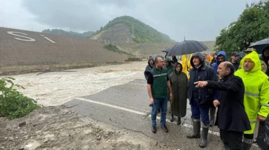 İçişleri Bakanı Soylu, sel bölgesinde