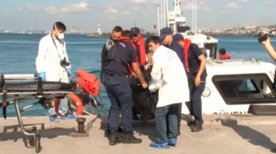 Kadıköy'de denize düşen kişi boğularak hayatını kaybetti