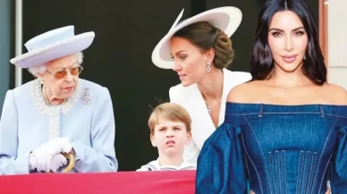 Kraliçe Elizabeth'den Kim Kardashian'a ret