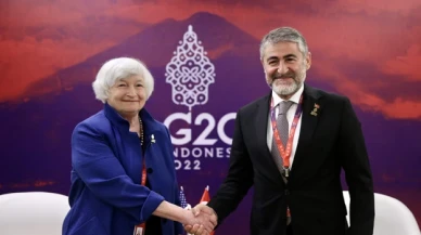 Bakan Nebati, ABD Hazine Bakanı Yellen ile buluştu