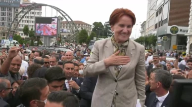 Giresun Bulancak'ta konuşan Meral Akşener, "Fındık taban fiyatı 74 lira olmak zorundadır" dedi