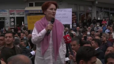 İYİ Parti Genel Başkanı Meral Akşener Ordu’nun Kabataş ilçesini ziyaret etti