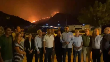 Onursal Adıgüzel: “ Buradayız, hava karardı ve görüyoruz ki bütün çalışmalar durdu. ”