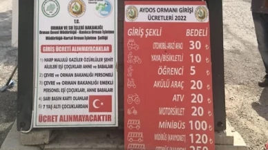 Aydos Ormanı'nda yürümek artık ücretli oldu