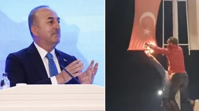 Suriyeli muhaliflerden Çavuşoğlu'nun açıklamalarına protesto