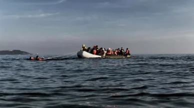 Çeşme açıklarında göçmen teknesi battı: 5 ölü