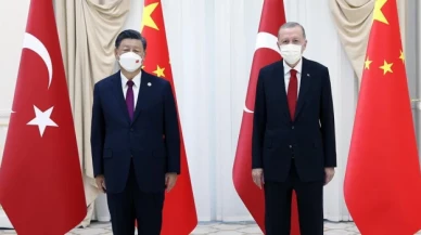 Cumhurbaşkanı Erdoğan’ın, Çin Devlet Başkanı Şi ile görüştü