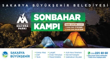 Sakarya' da “Baba-Çocuk Sonbahar Kampı" etkinliği