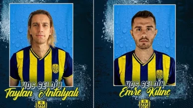 Taylan Antalyalı ve Emre Kılınç Ankaragücü'ne transfer oldu