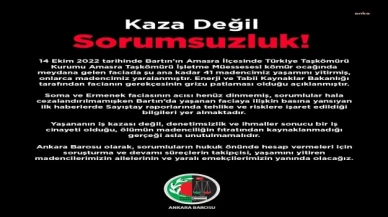 Ankara Barosu: ''Kaza değil, denetimsizlik''