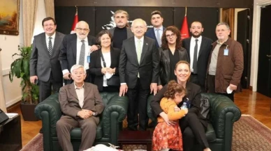 CHP lideri Kılıçdaroğlu, Gezi davası tutuklularının ailelerini Meclis’te konuk etti